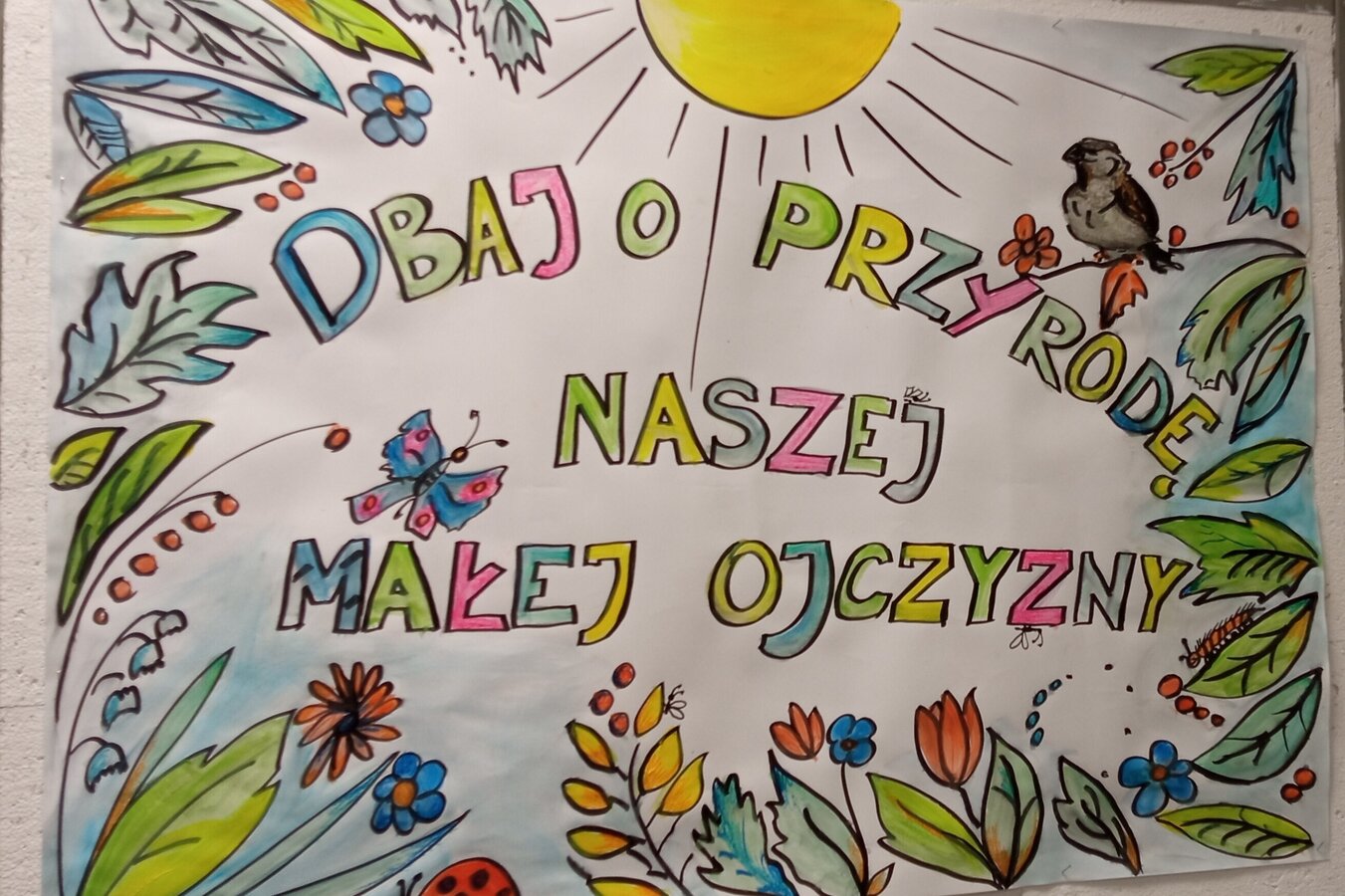 Gminny Konkurs Plastyczny ”Dbaj o przyrodę naszej małej ojczyzny”