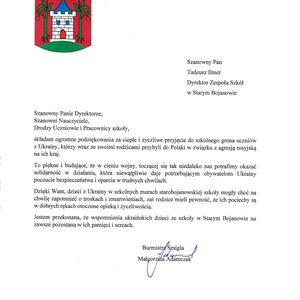 PODZIĘKOWANIA