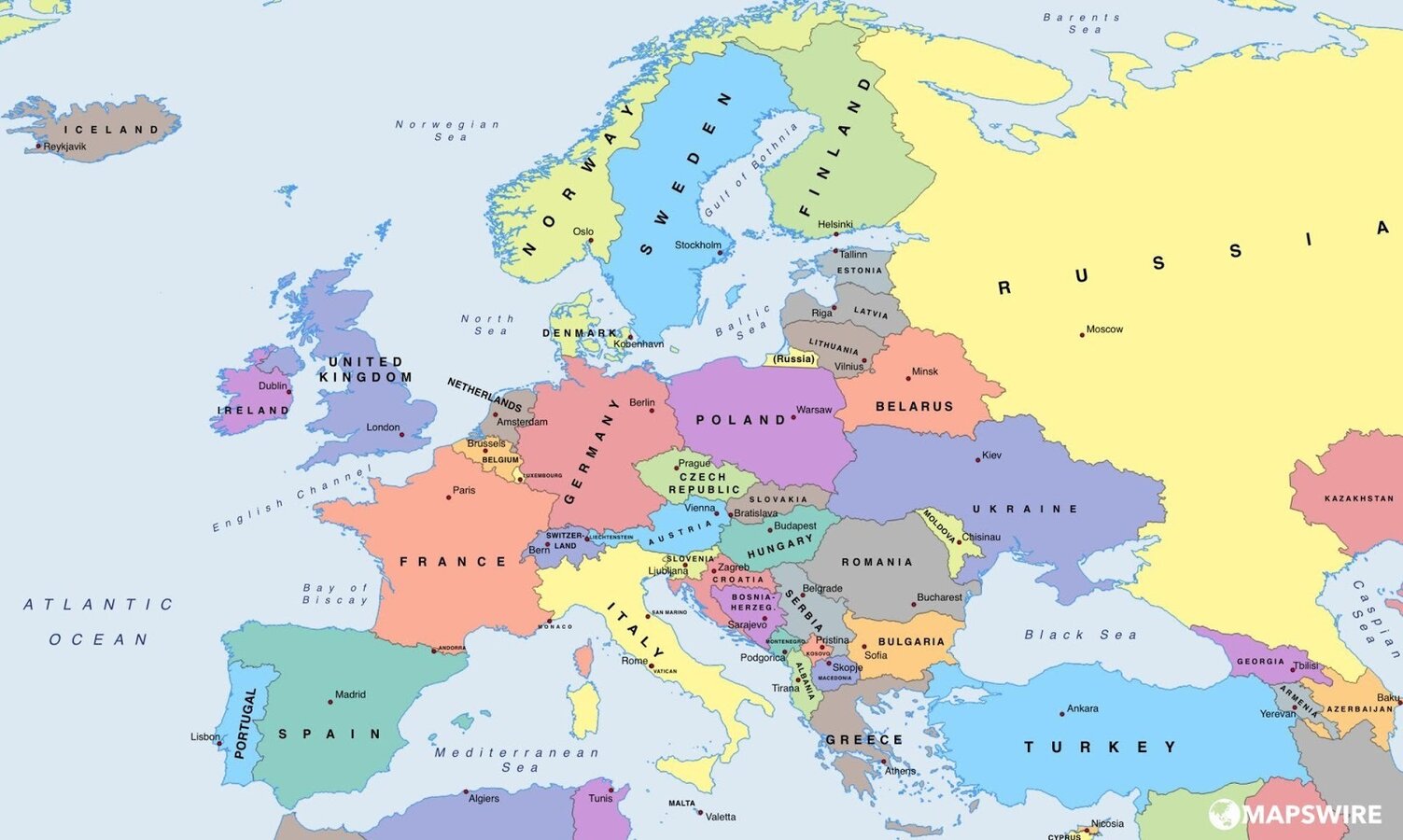 Czy znasz kraje Europy?