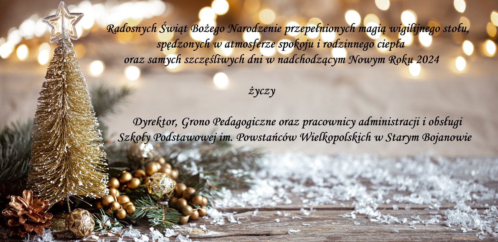 Życzenia świąteczne