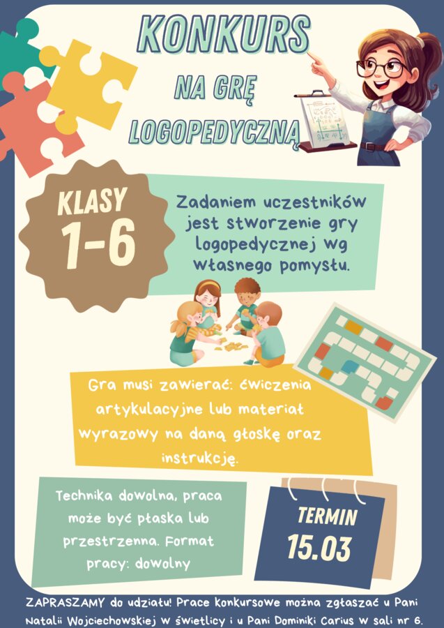 KONKURS LOGOPEDYCZNY