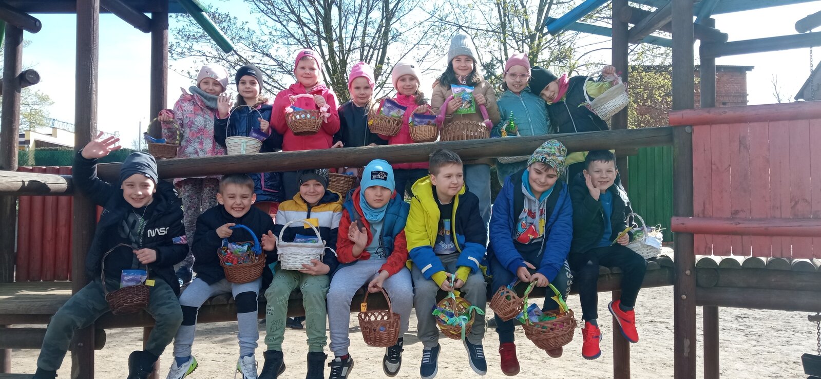 Wielkanocny Zajączek w kl. I-III