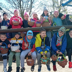 Wielkanocny Zajączek w kl. I-III