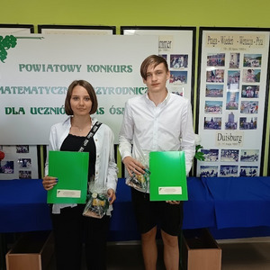 Powiatowy Konkurs Matematyczno – Przyrodniczy dla uczniów klas ósmych w Zespole Szkół w Racocie