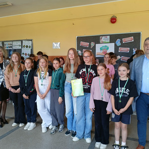 Wizyta Pani Burmistrz