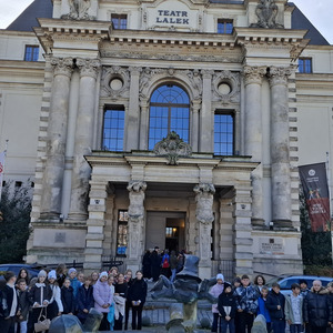 W Teatrze Lalek we Wrocławiu...