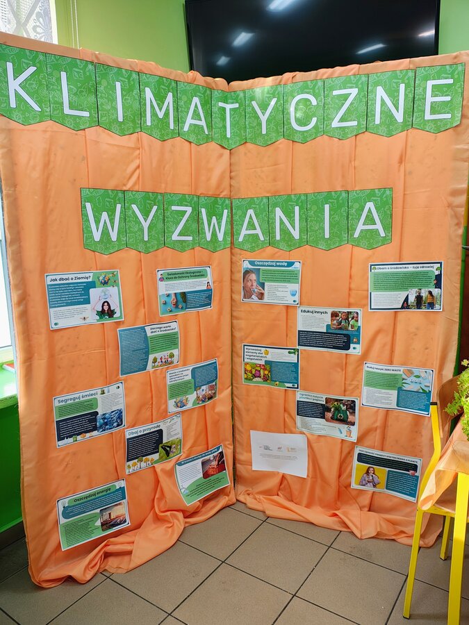 Mini projekt „Klimatyczne Wyzwania – działamy dla Ziemi”