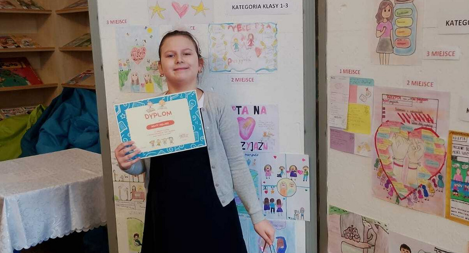 II Powiatowy Konkurs dla szkół podstawowych „Mały psycholog – moja recepta na przyjaźń”